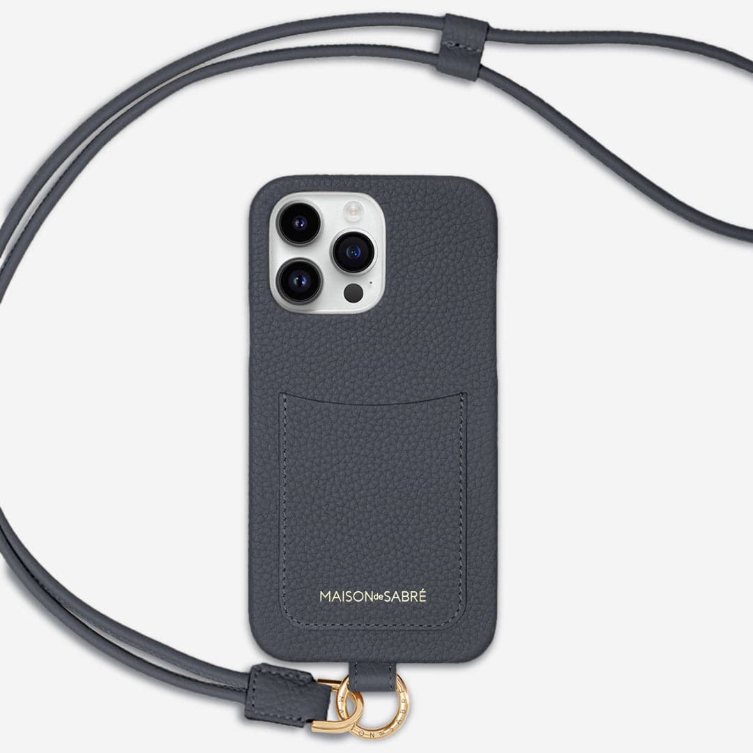 The Sling Phone Case iPhone 14 Pro Max - Graphite Gray – MAISON de
