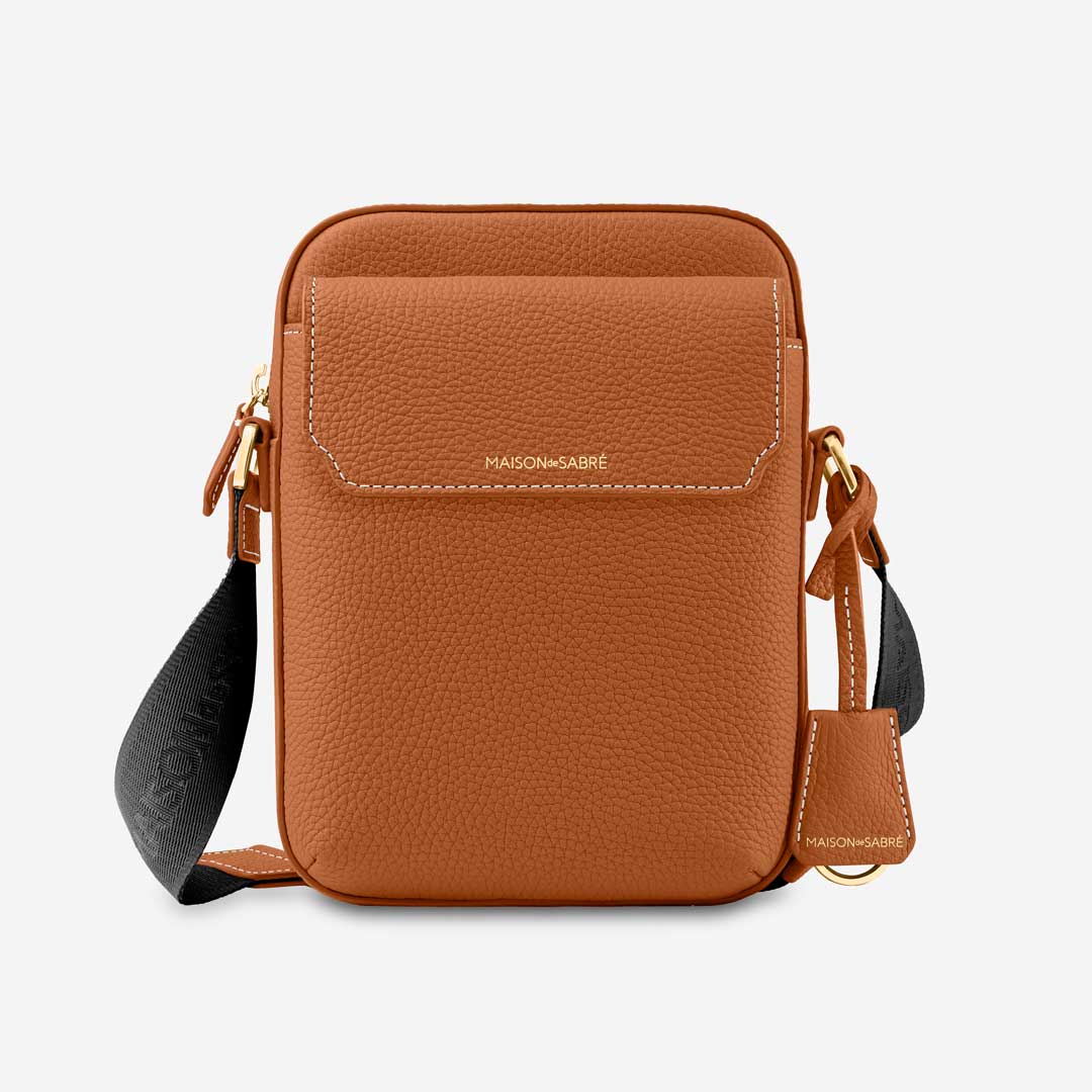 The Mini Shoulder Bag - Pecan Brown