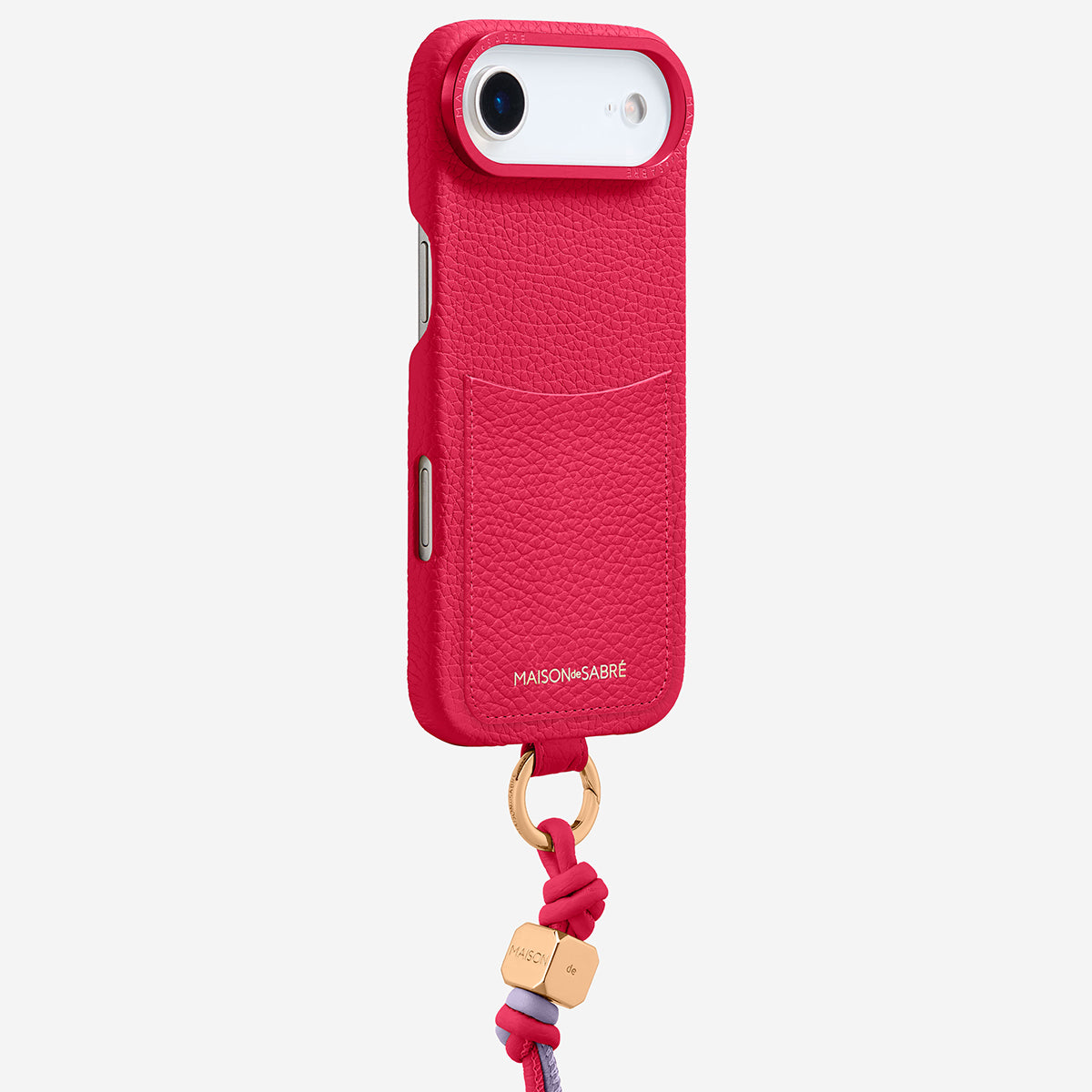 The Wristlet Phone Case iPhone 17 Air - Shibuya Fuchsia