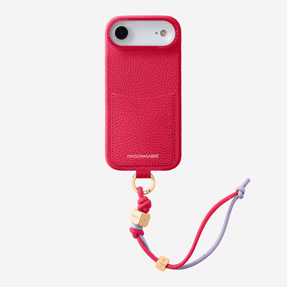 The Wristlet Phone Case iPhone 17 Air - Shibuya Fuchsia