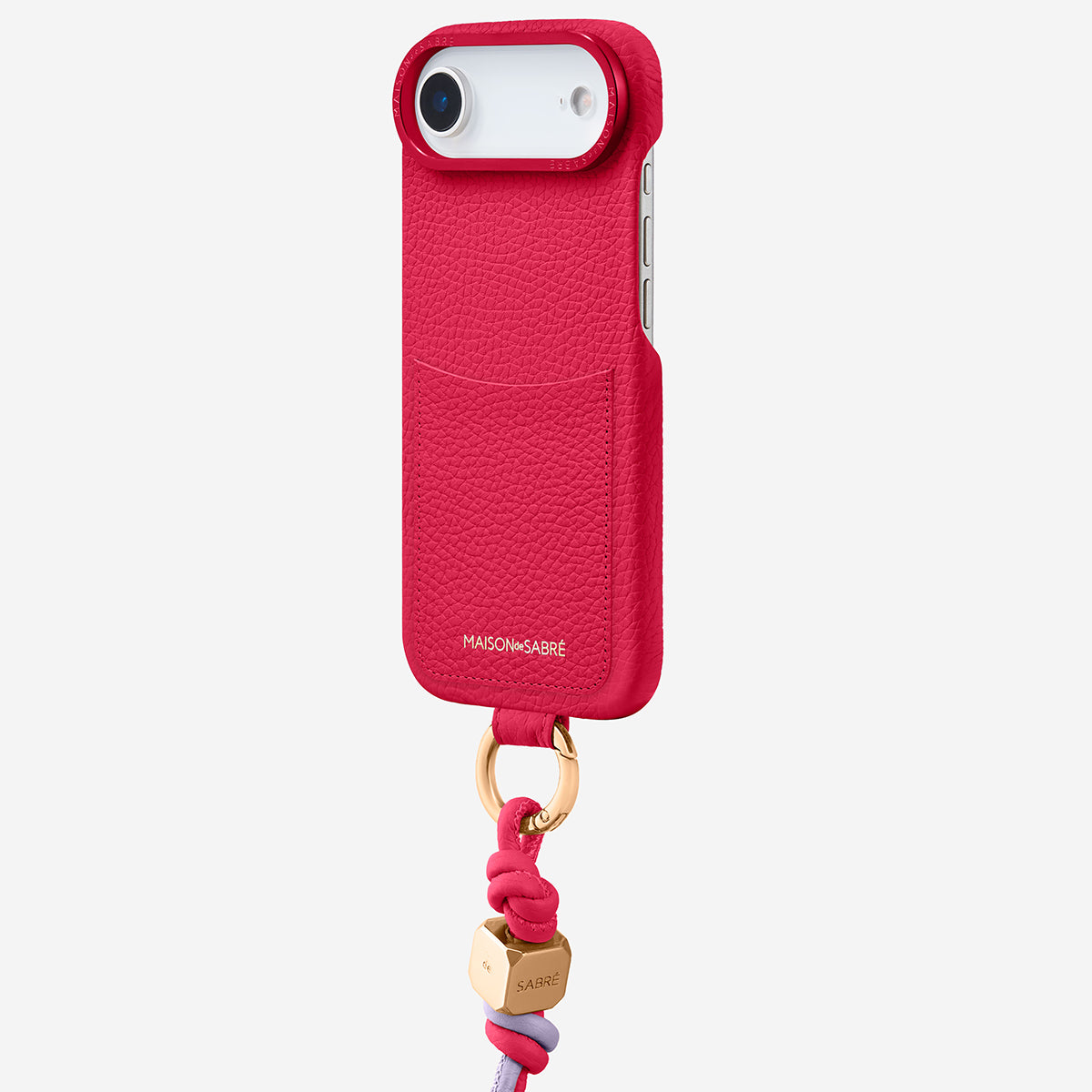 The Wristlet Phone Case iPhone 17 Air - Shibuya Fuchsia