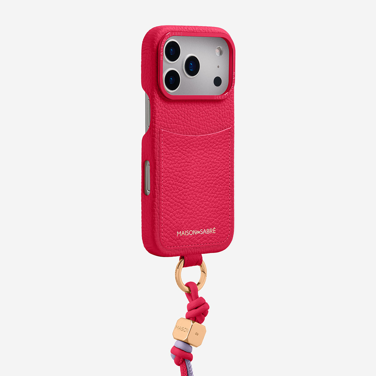The Wristlet Phone Case iPhone 17 Pro - Shibuya Fuchsia