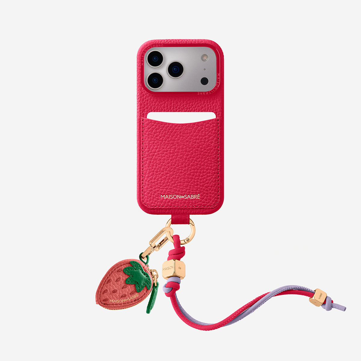 The Wristlet Phone Case iPhone 17 Pro - Shibuya Fuchsia