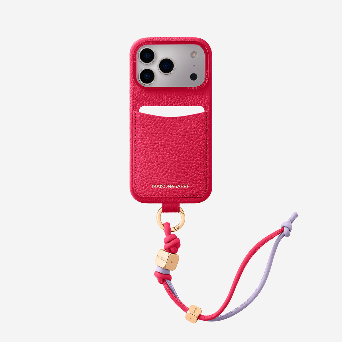 The Wristlet Phone Case iPhone 17 Pro - Shibuya Fuchsia