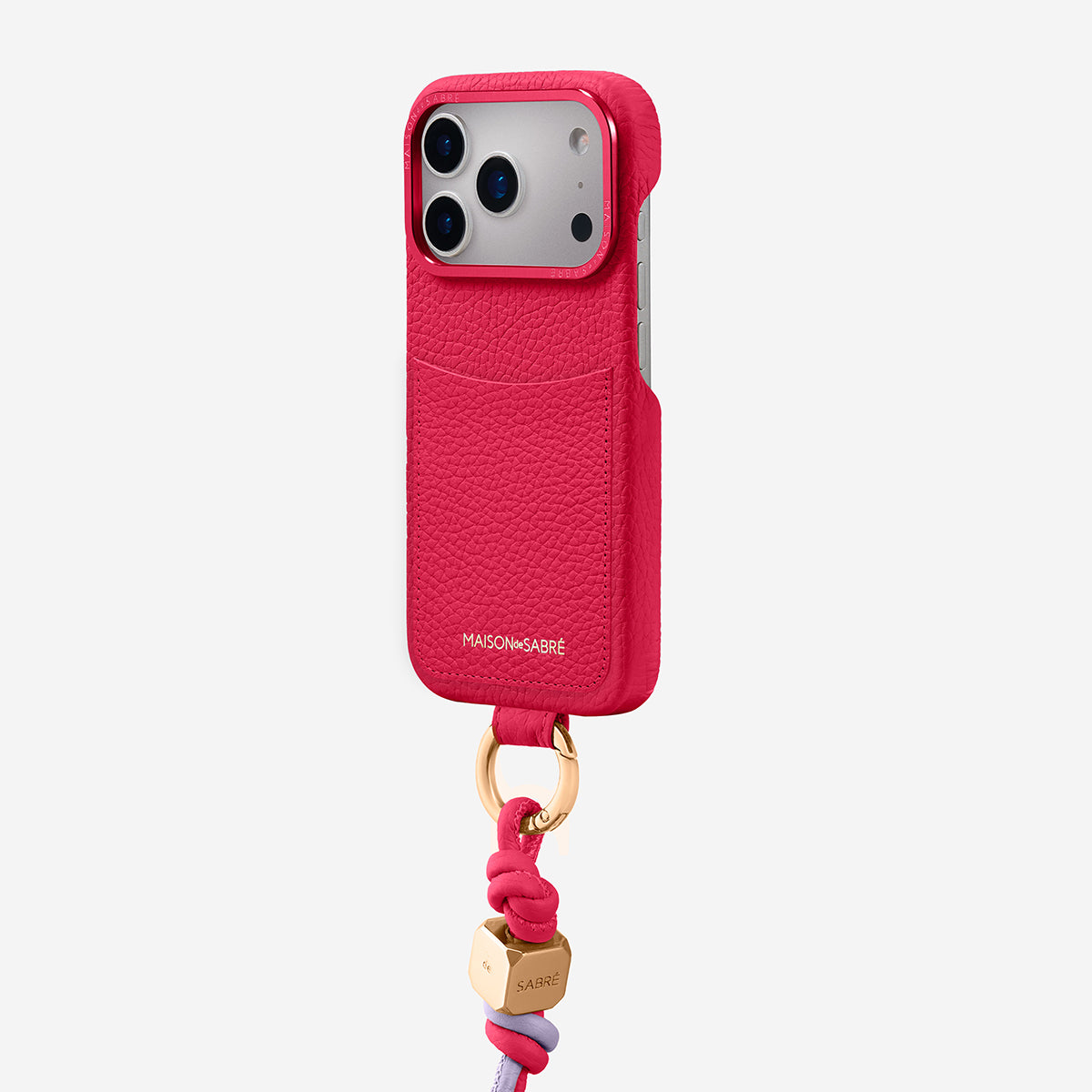 The Wristlet Phone Case iPhone 17 Pro - Shibuya Fuchsia