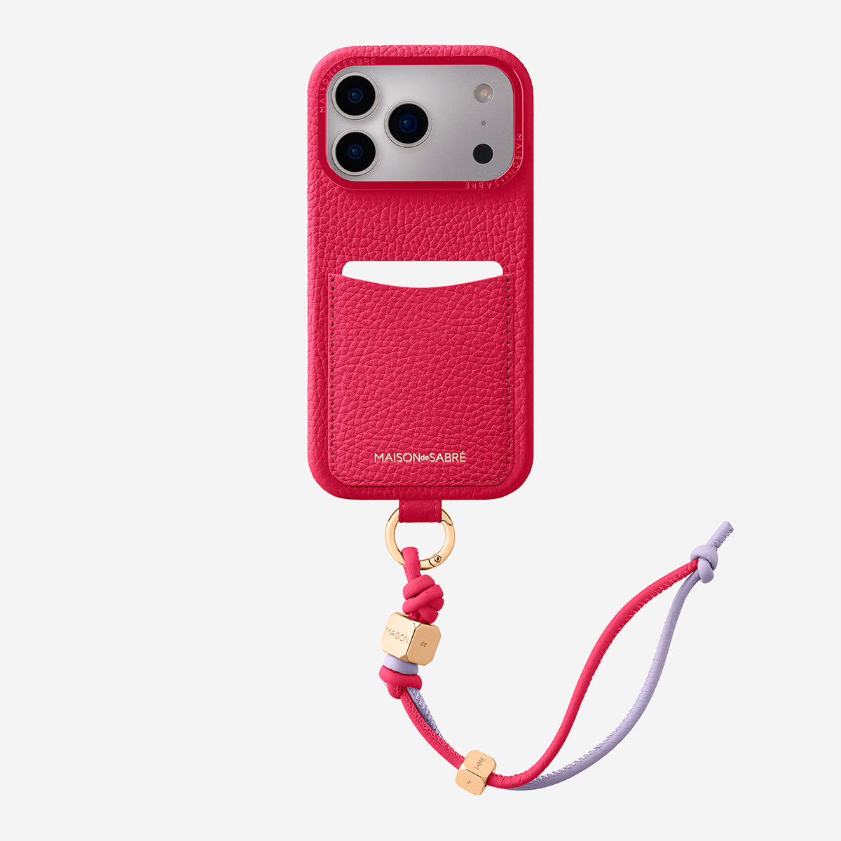 The Wristlet Phone Case iPhone 17 Pro Max - Shibuya Fuchsia