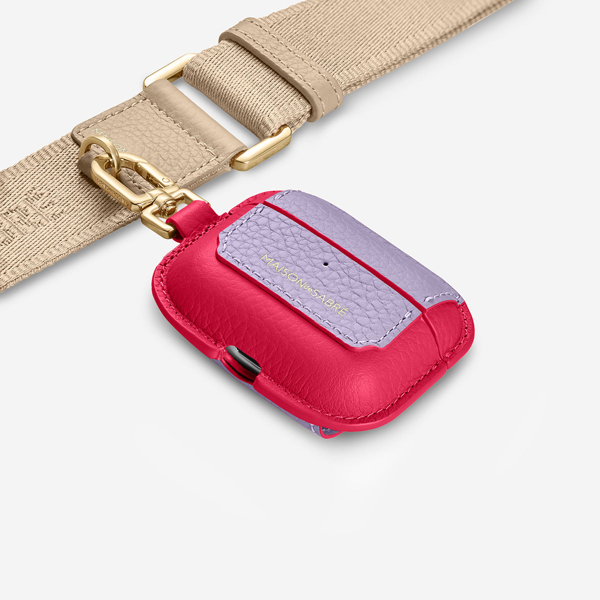 The AirPods Pro 3 Case Charm - Fuchsia Lavender