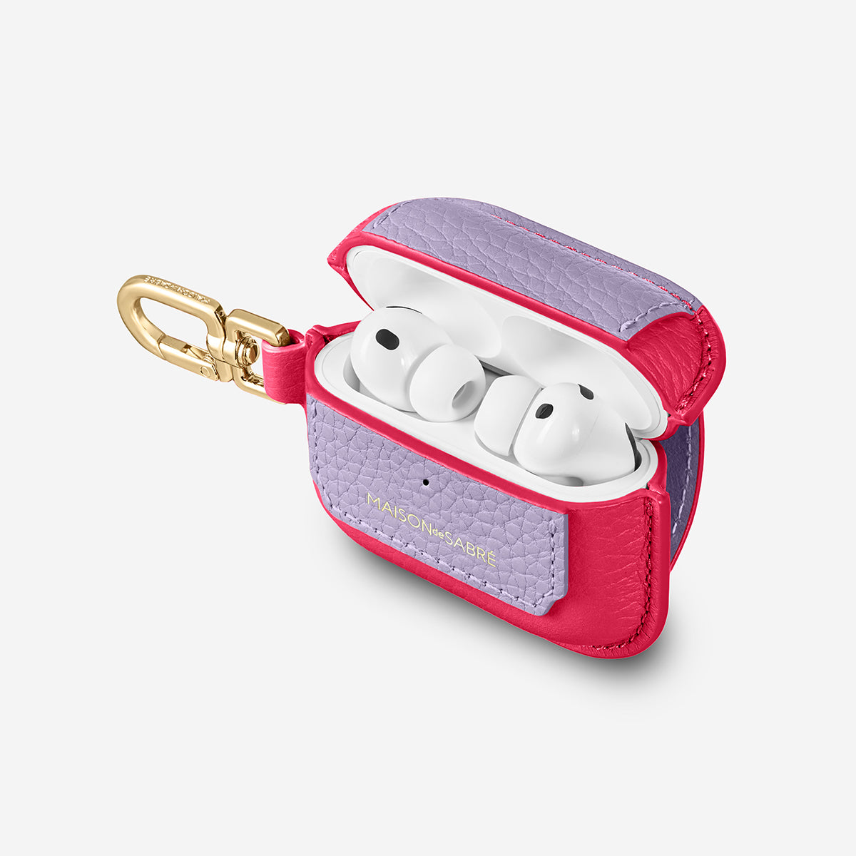 The AirPods Pro 3 Case Charm - Fuchsia Lavender