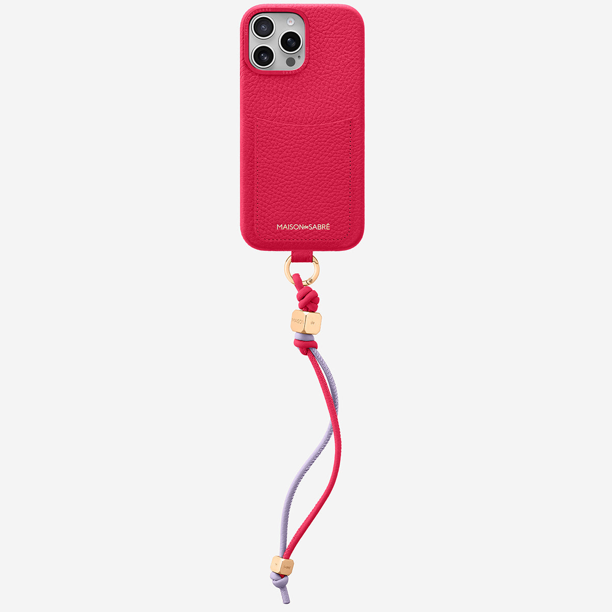 The Wristlet Phone Case iPhone 16 Pro Max - Shibuya Fuchsia