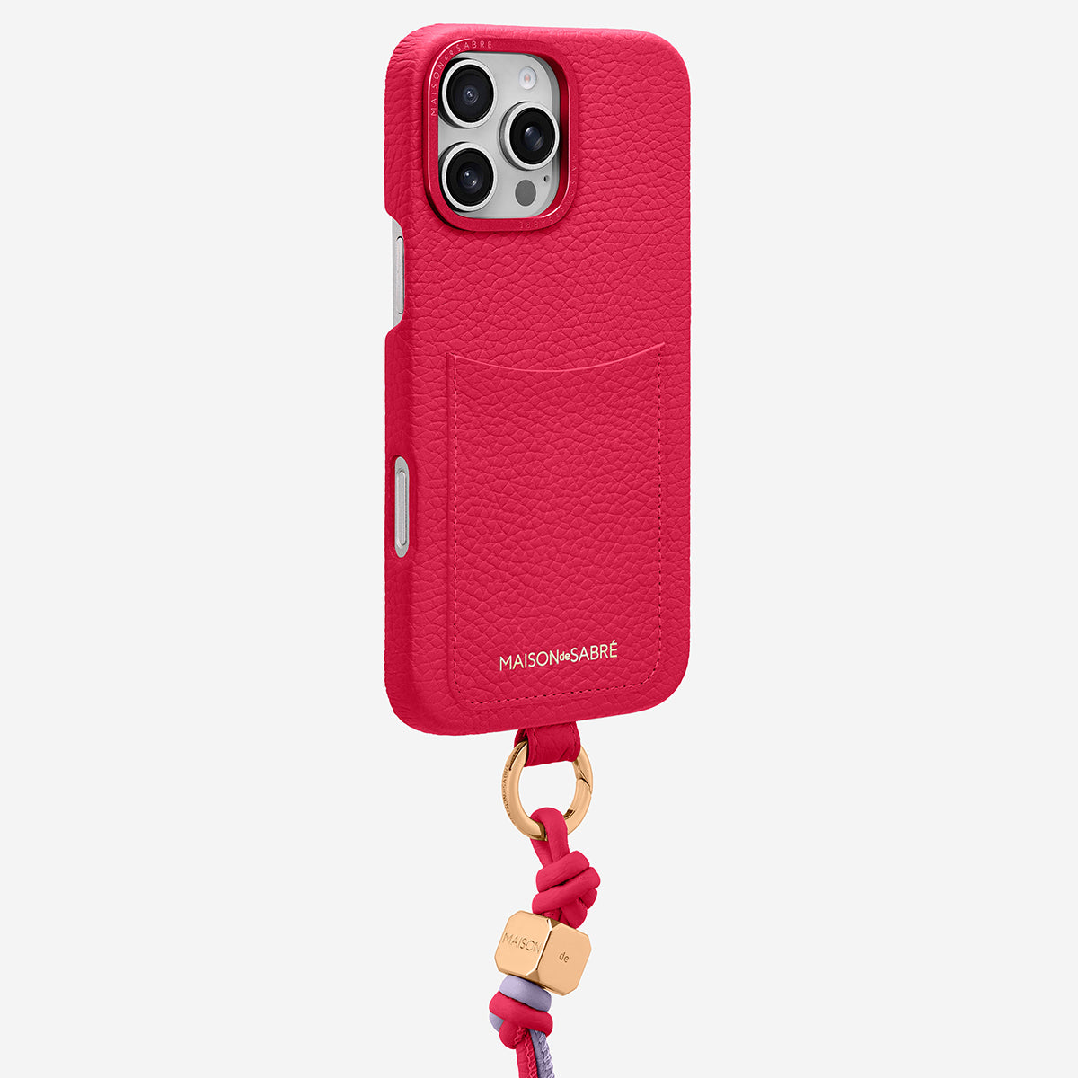 The Wristlet Phone Case iPhone 16 Pro Max - Shibuya Fuchsia