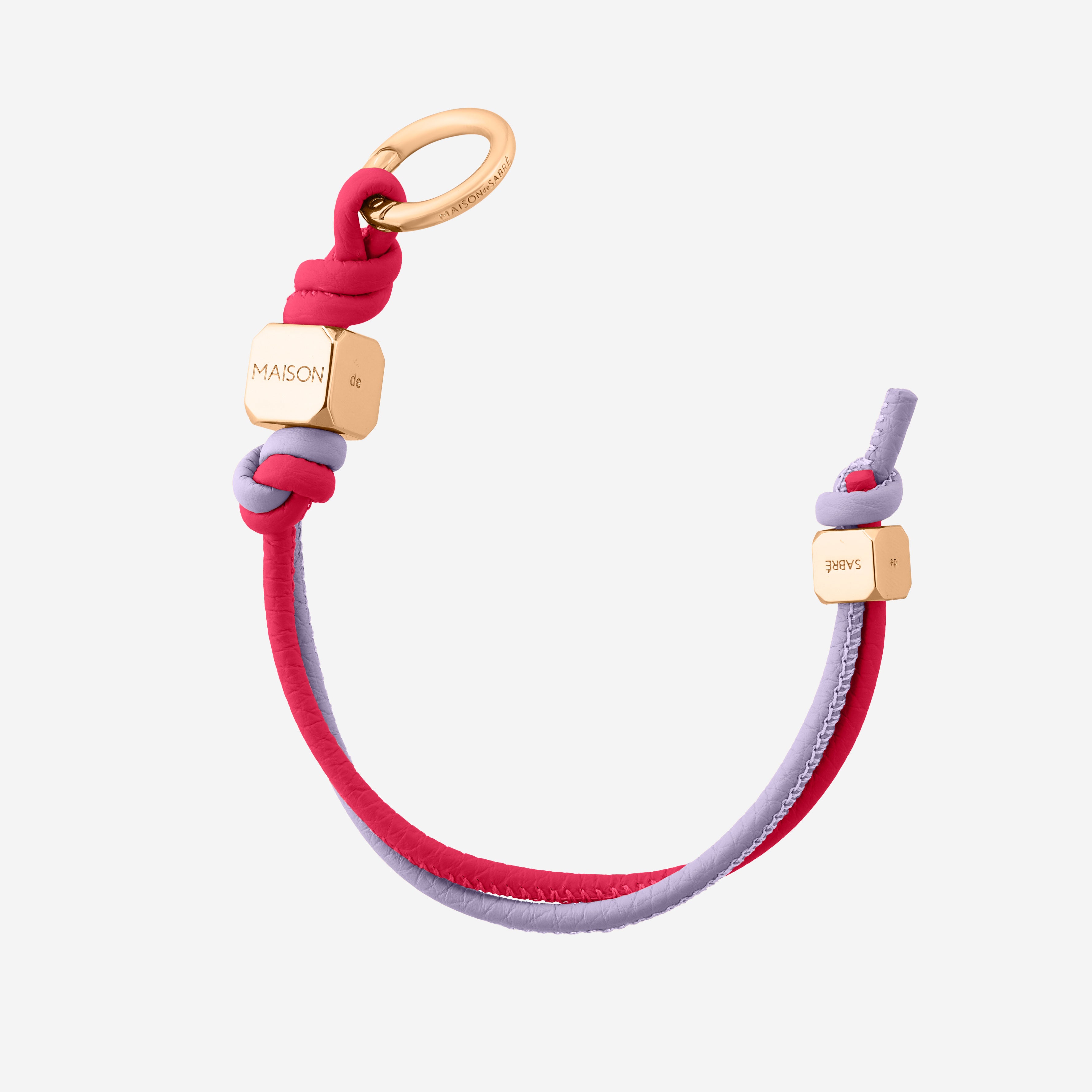 リストレットチャーム Wristlet Charm フューシャラベンダー | MAISON
