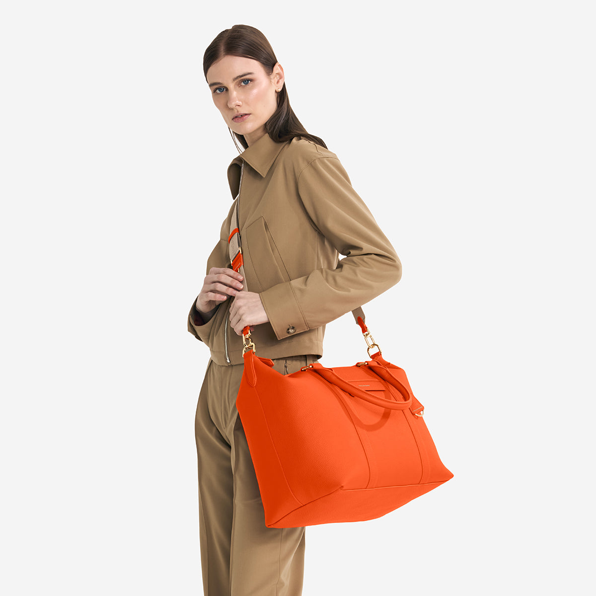 The Travel Tote - Manhattan Orange