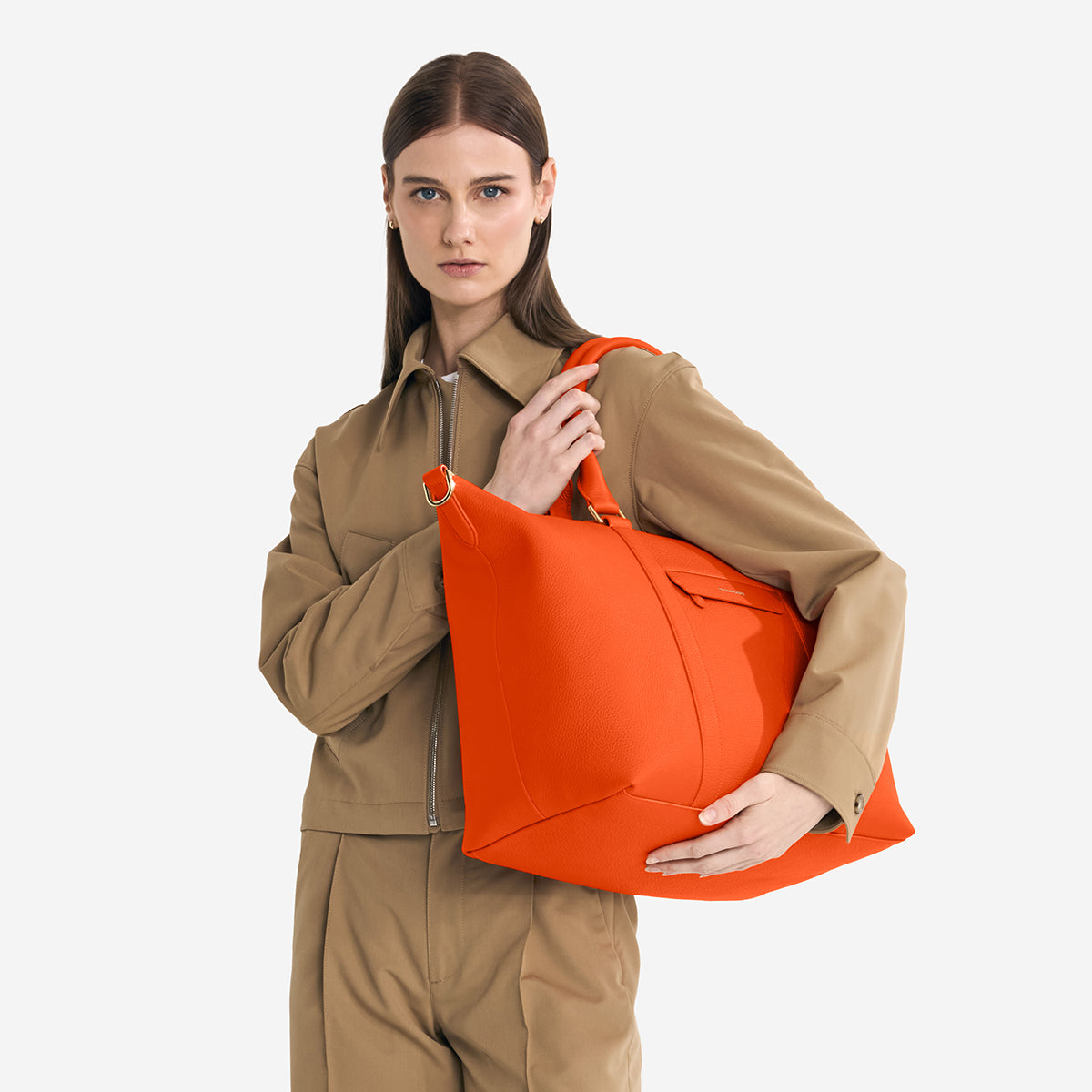 The Travel Tote - Manhattan Orange