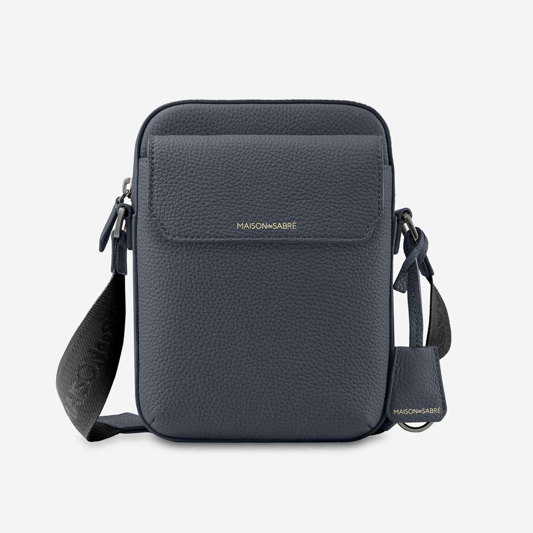 【ほぼ未使用】メゾンドサブレ ミニショルダーバッグ グラファイトグレー メッセンジャーバッグ Small Messenger Bag グラファイトグレー