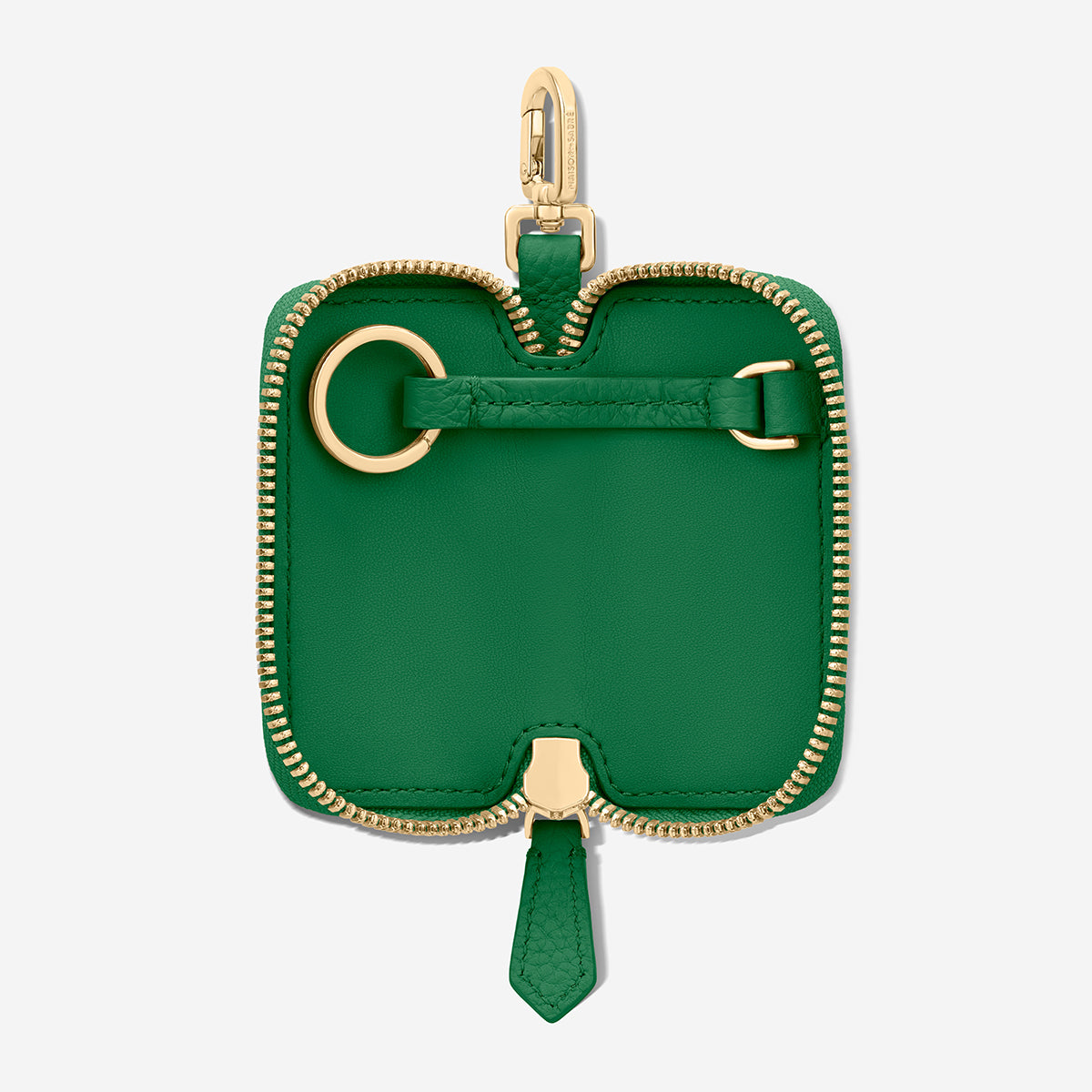レザーキーケース Key Case Charm エメラルドグリーン | MAISON de SABRÉ