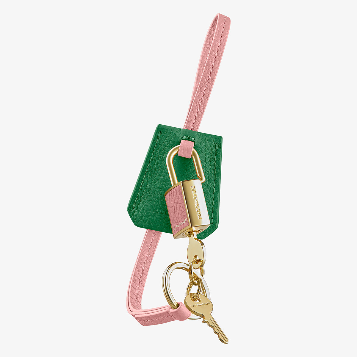 バッグチャーム SABRÉMOJI™ Padlock Charm エメラルドリリー | MAISON