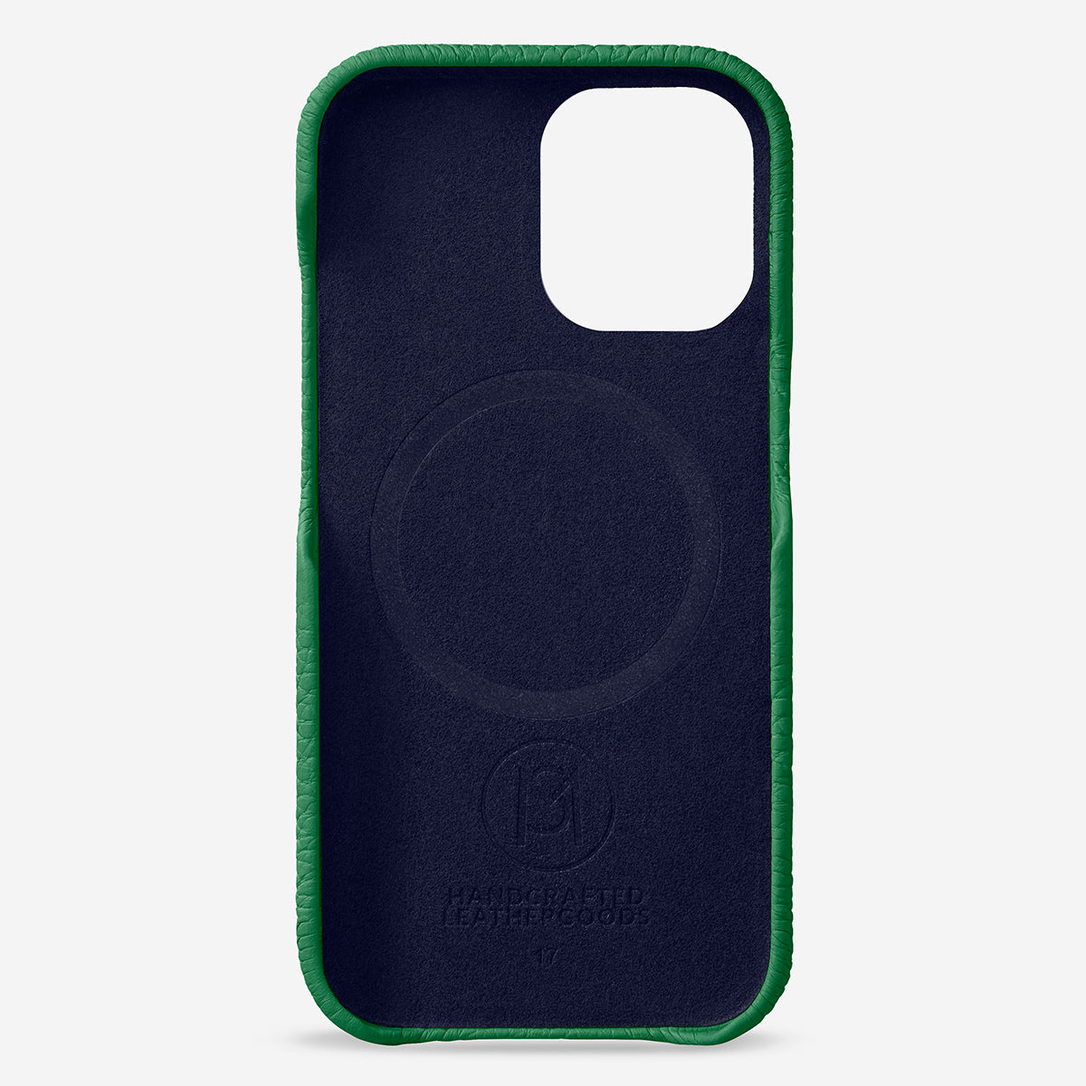 レザーケース iPhone 17 Case エメラルドグリーン | MAISON de SABRÉ