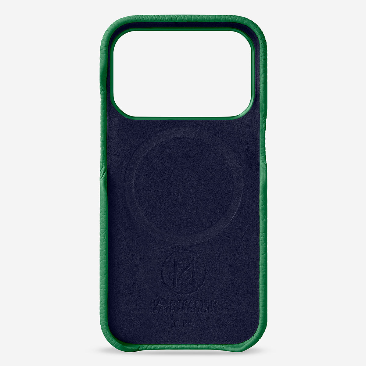 レザーケース iPhone 17 Pro Max Case エメラルドグリーン | MAISON de