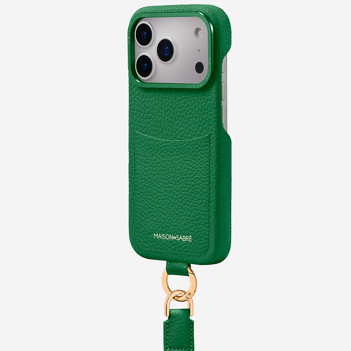 The Sling Phone Case iPhone 17 Pro Max - Emerald Green – MAISON de