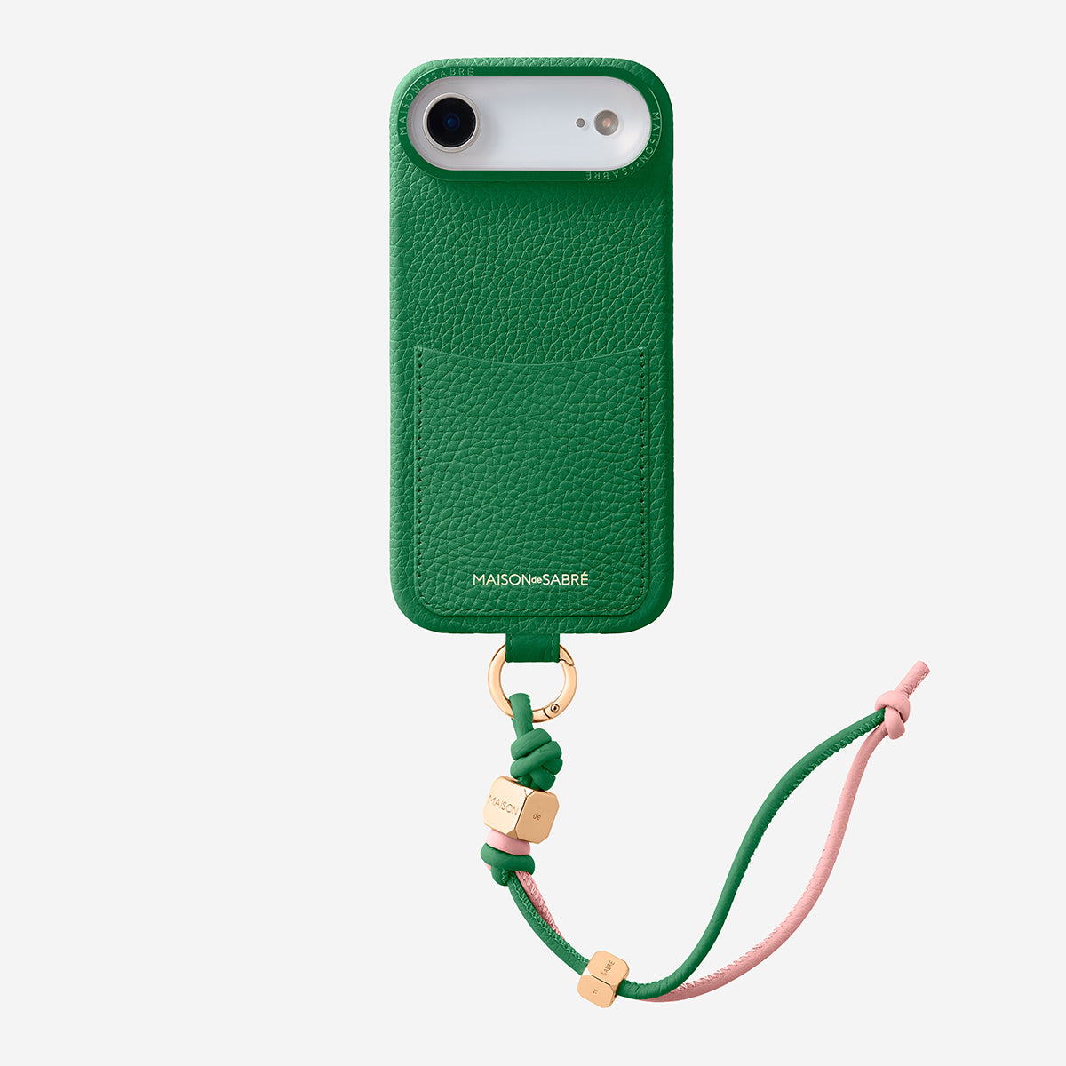 The Wristlet Phone Case iPhone 17 Air - Emerald Green