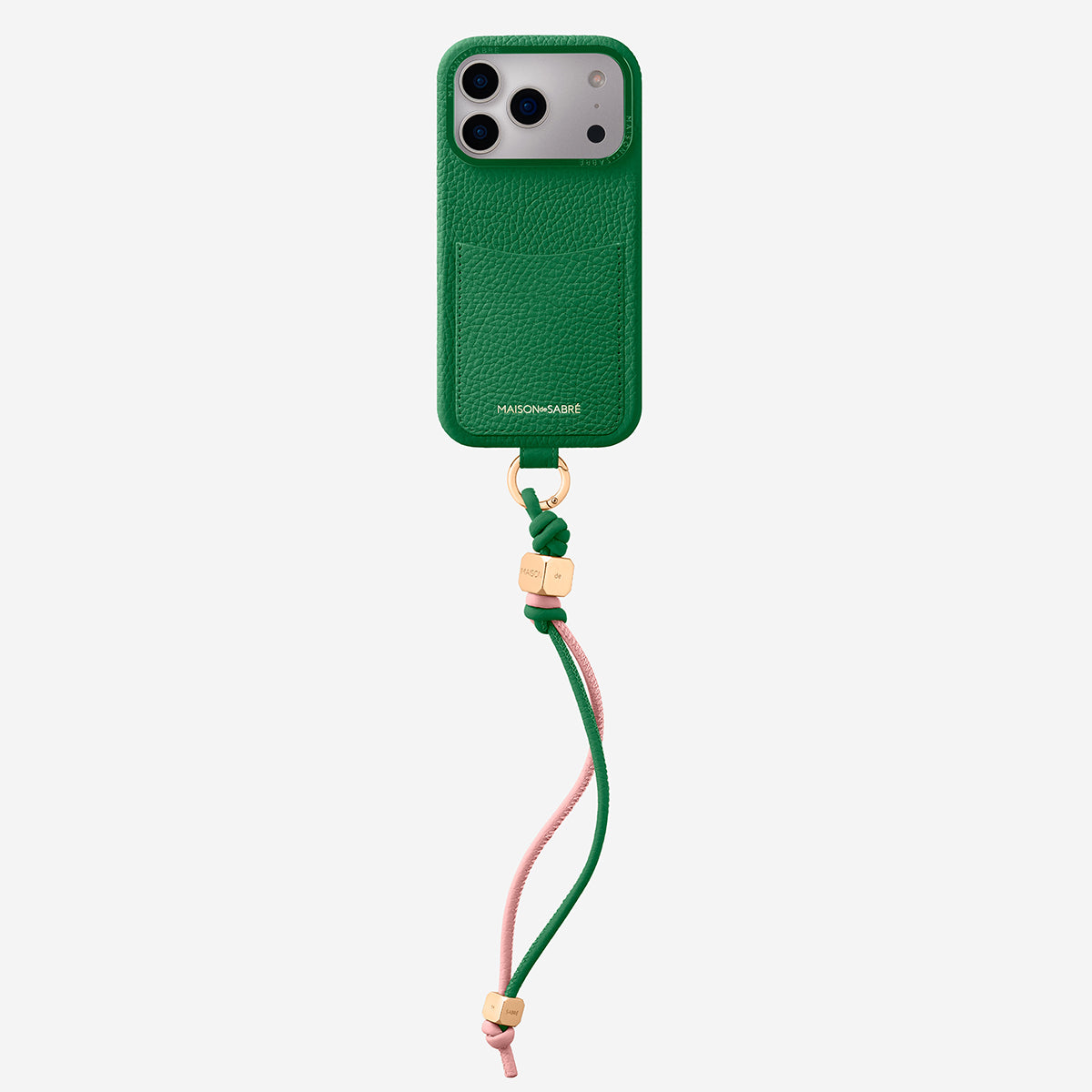 MAISON & SABRÉ リストレットスマホケース The Wristlet Phone Case iPhone 16 - Shibuya Fuchsia – MAISON de SABRÉ