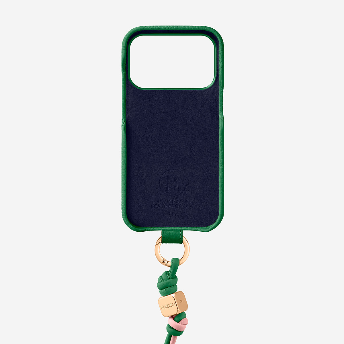 The Wristlet Phone Case iPhone 17 Pro - Emerald Green – MAISON de