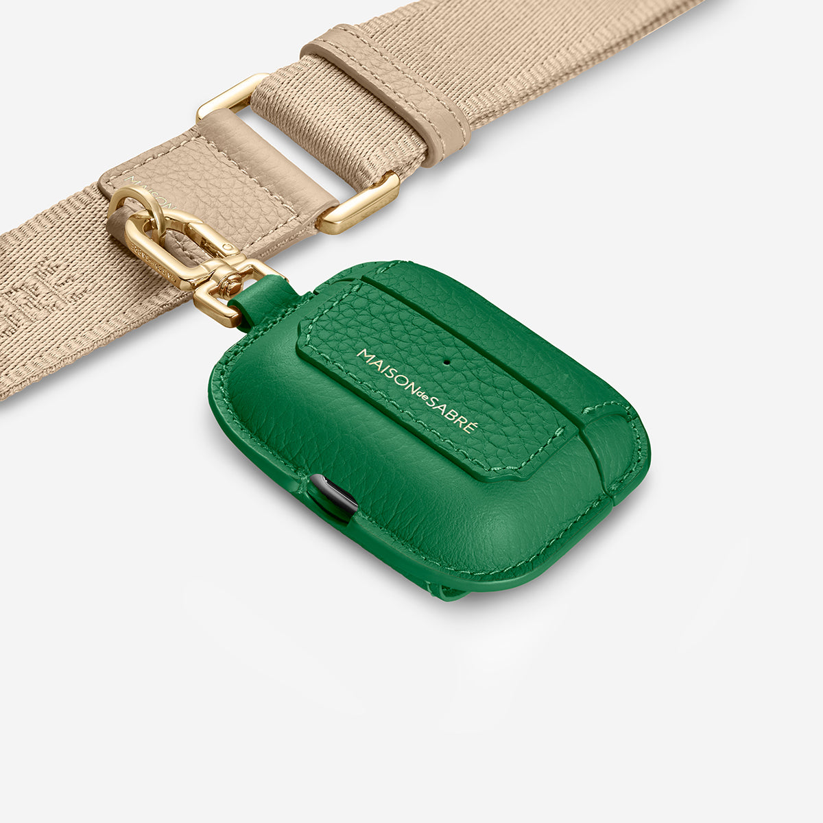 AirPodsケース AirPods Pro 3 Case Charm エメラルドグリーン | MAISON