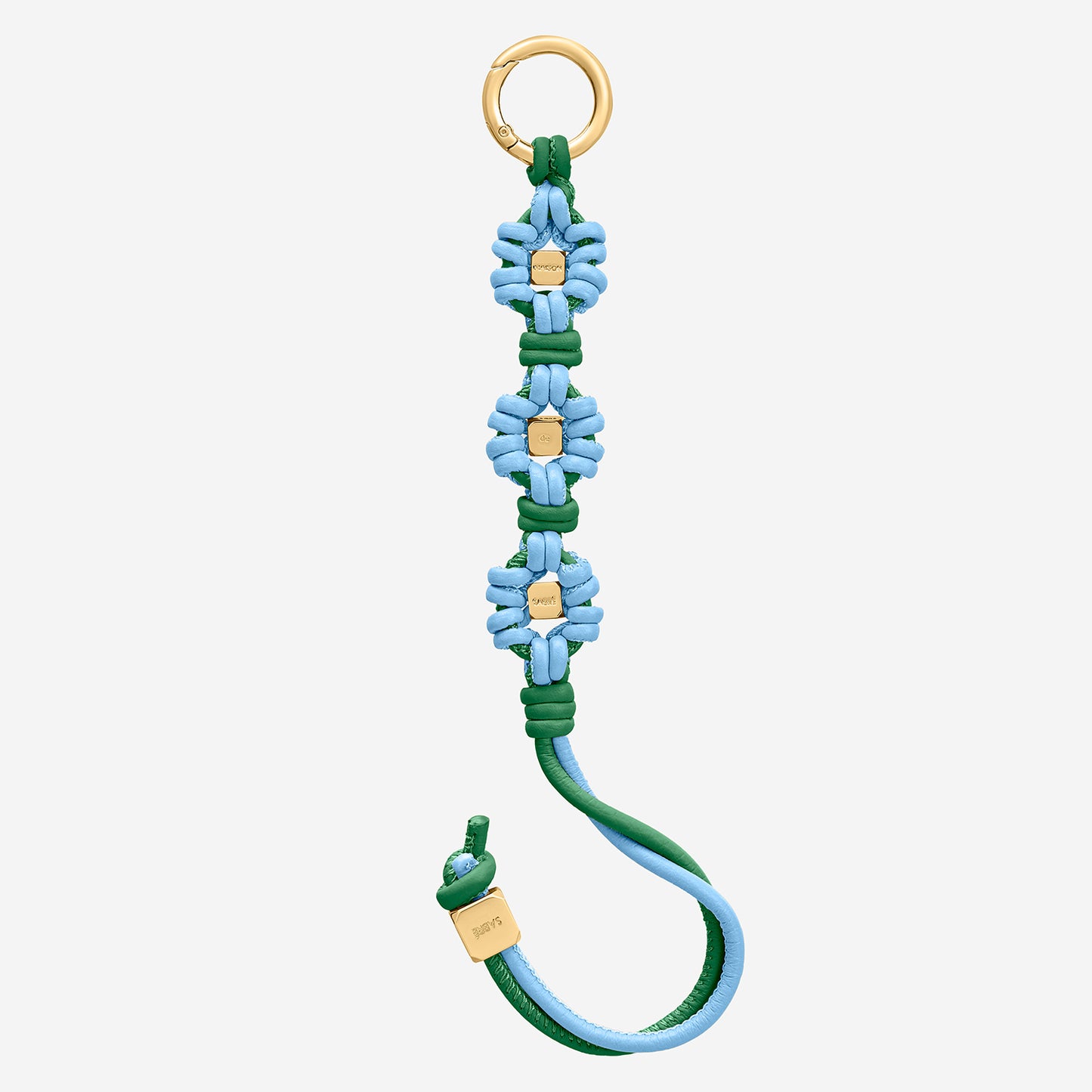 The Wristlet Charm - Sky Emerald