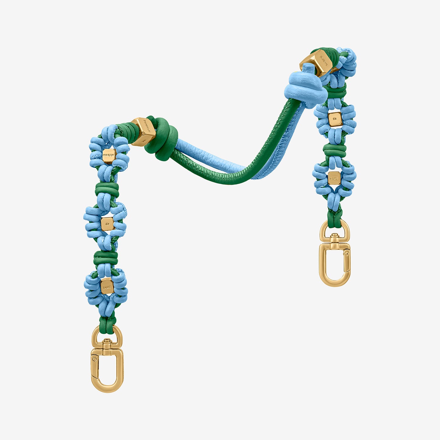The Twist Handle - Sky Emerald