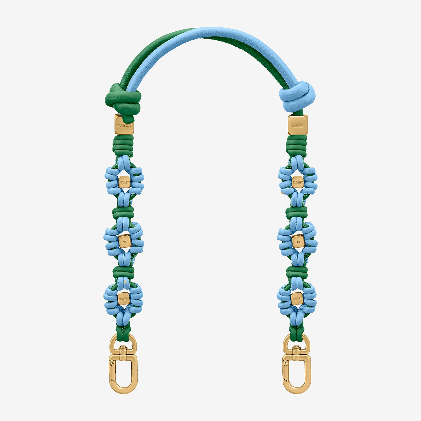 The Twist Handle - Sky Emerald