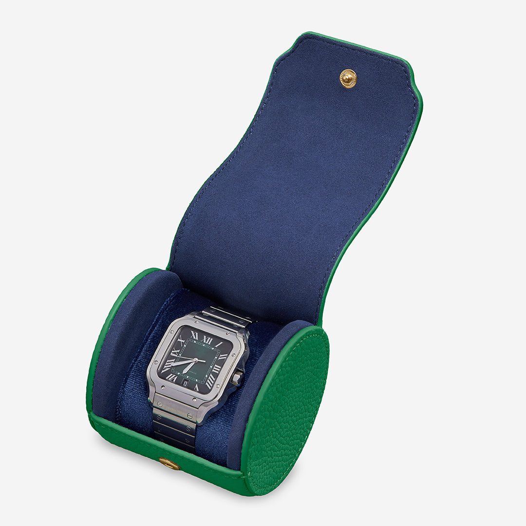 ウォッチケース Watch Roll エメラルドグリーン | MAISON de SABRÉ