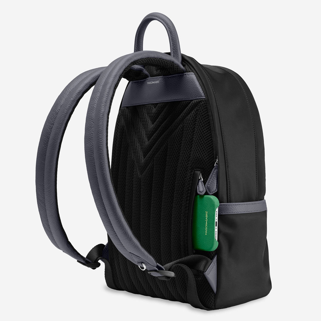 The Resilon™ Nylon Backpack - Graphite Grey – MAISON de SABRÉ