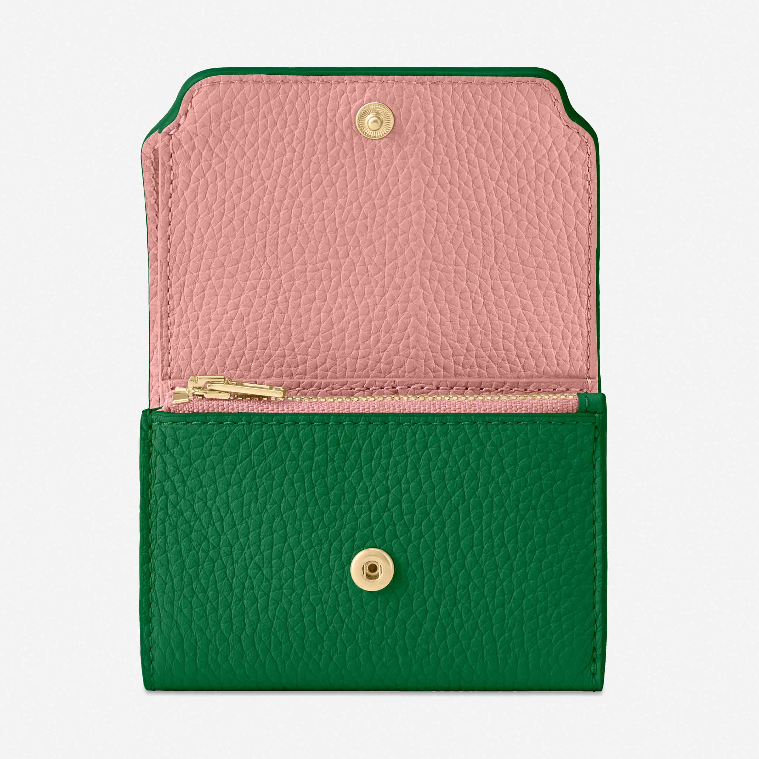三つ折り財布 Trifold Wallet エメラルドリリー | MAISON de SABRÉ