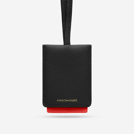 The ID Lanyard- Rouge Noir