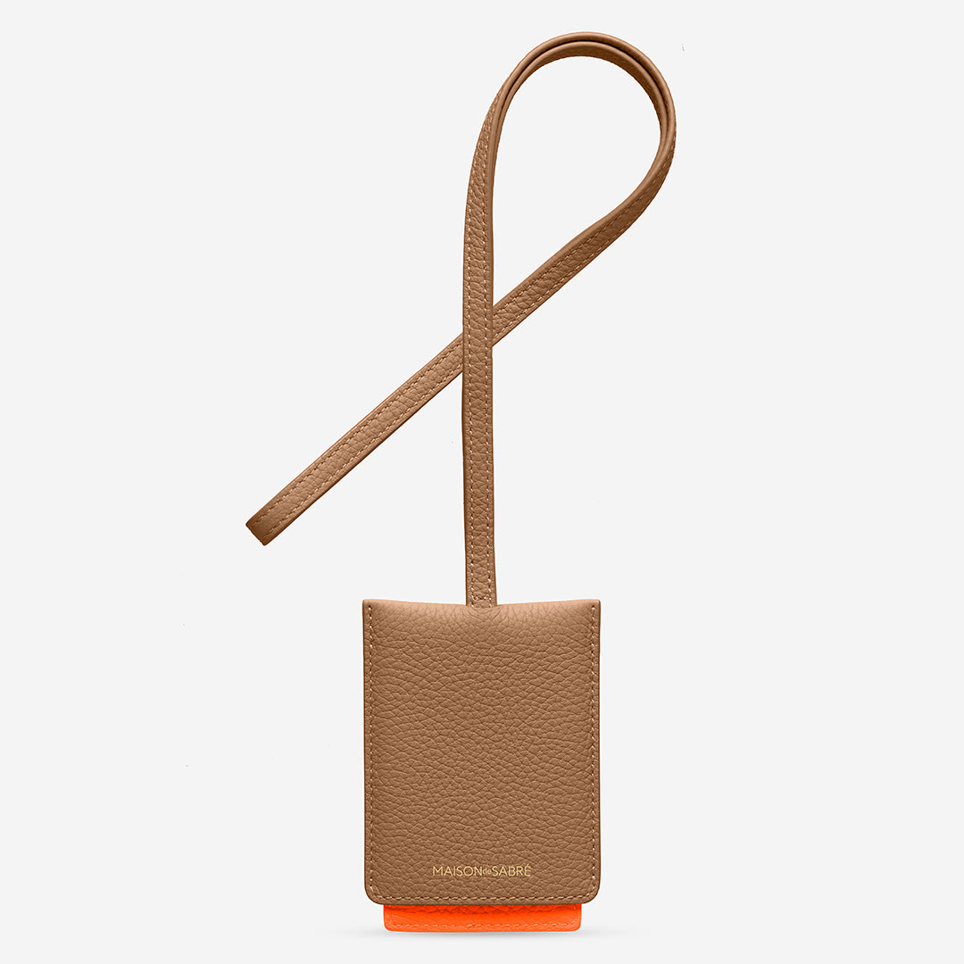 IDカードホルダー ID Lanyard マンハッタンサンドストーン | MAISON de
