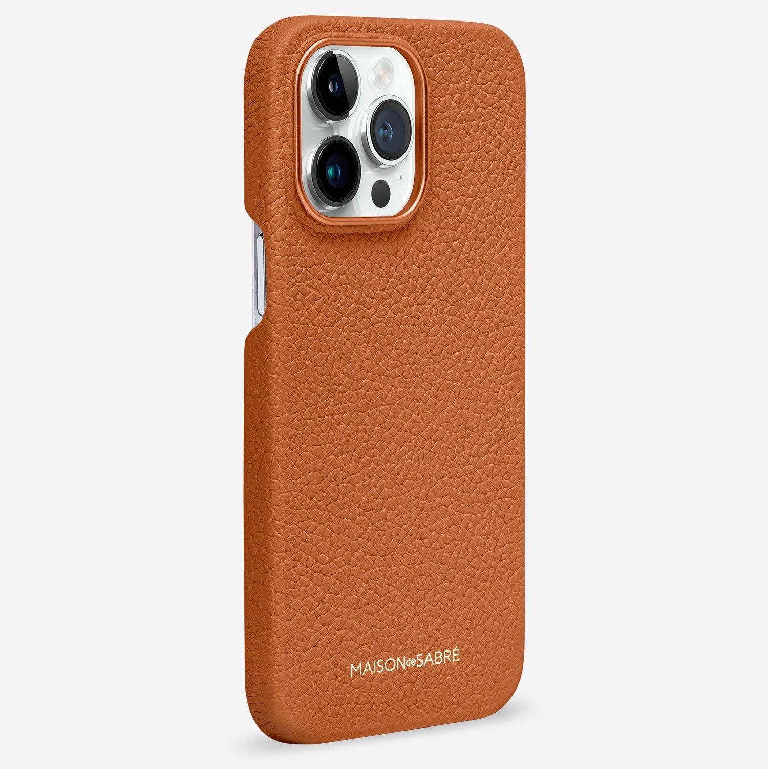 レザーケース iPhone 15 Pro Max Case ピーカンブラウン | MAISON de SABRÉ
