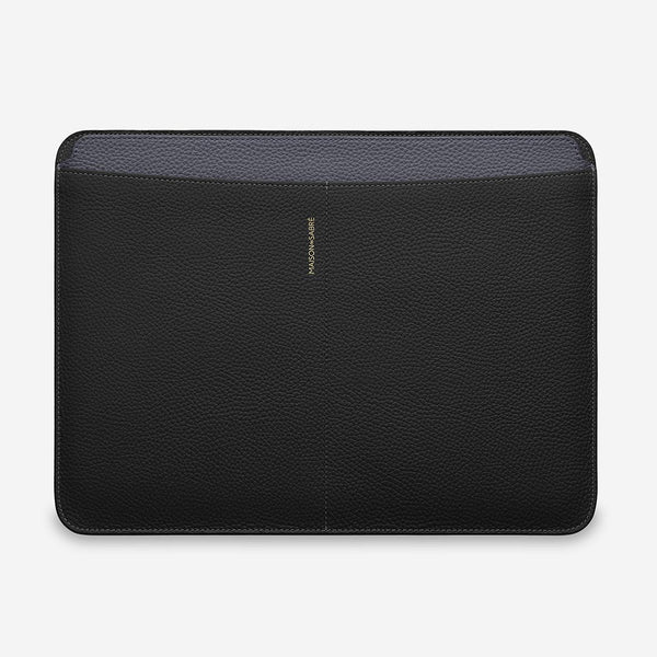 The Laptop Bag - Black Caviar – MAISON de SABRÉ