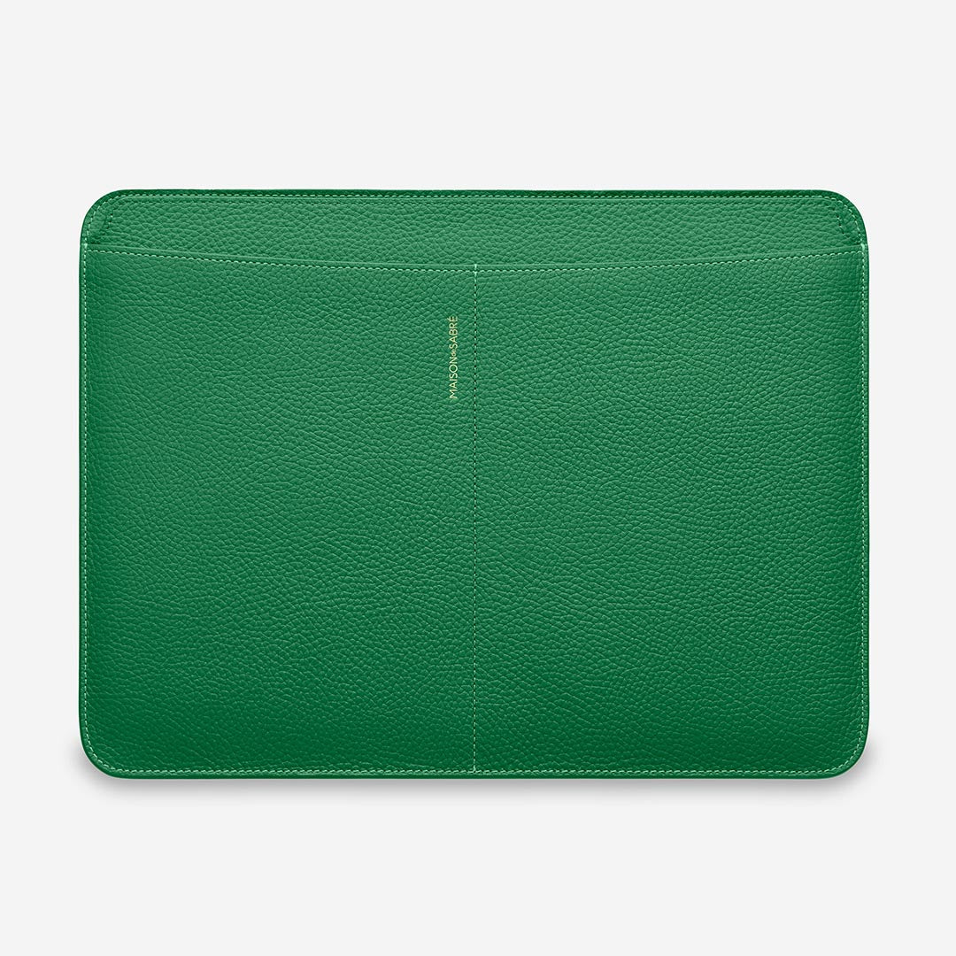 The Laptop Sleeve (14 inches) - Emerald Green