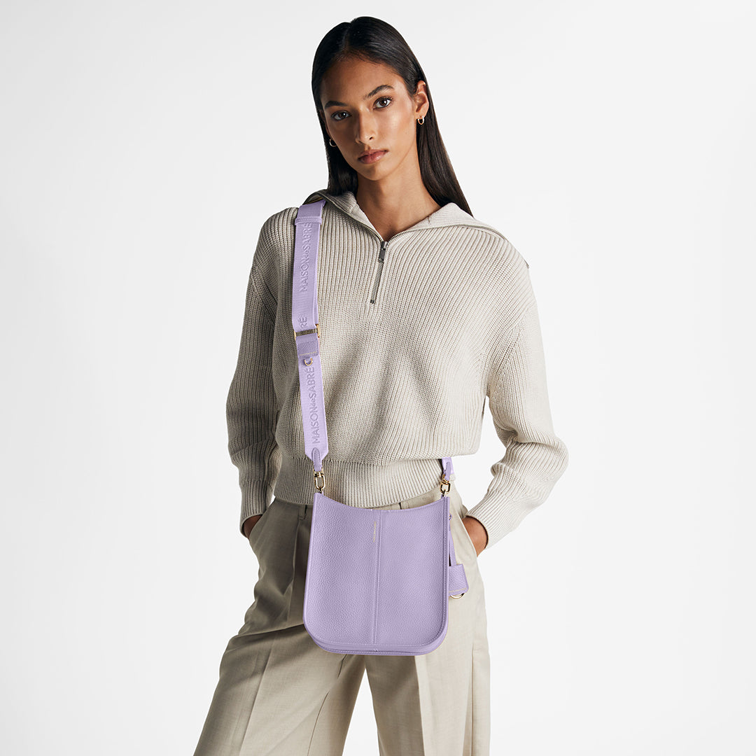 The Moon Shoulder Bag - Lavender Purple