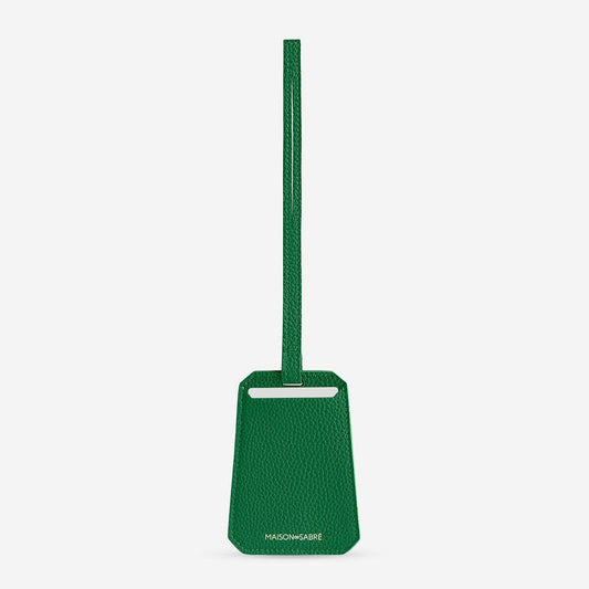 The Luggage Tag - Emerald Green