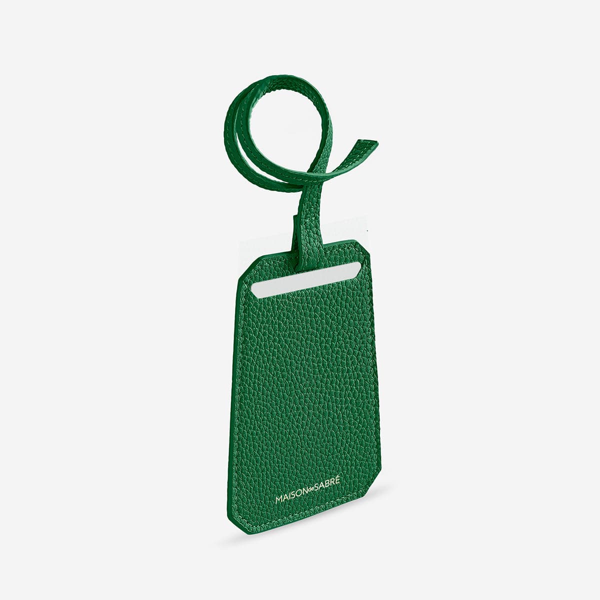 ラゲッジタグ Luggage Tag エメラルドグリーン | MAISON de SABRÉ