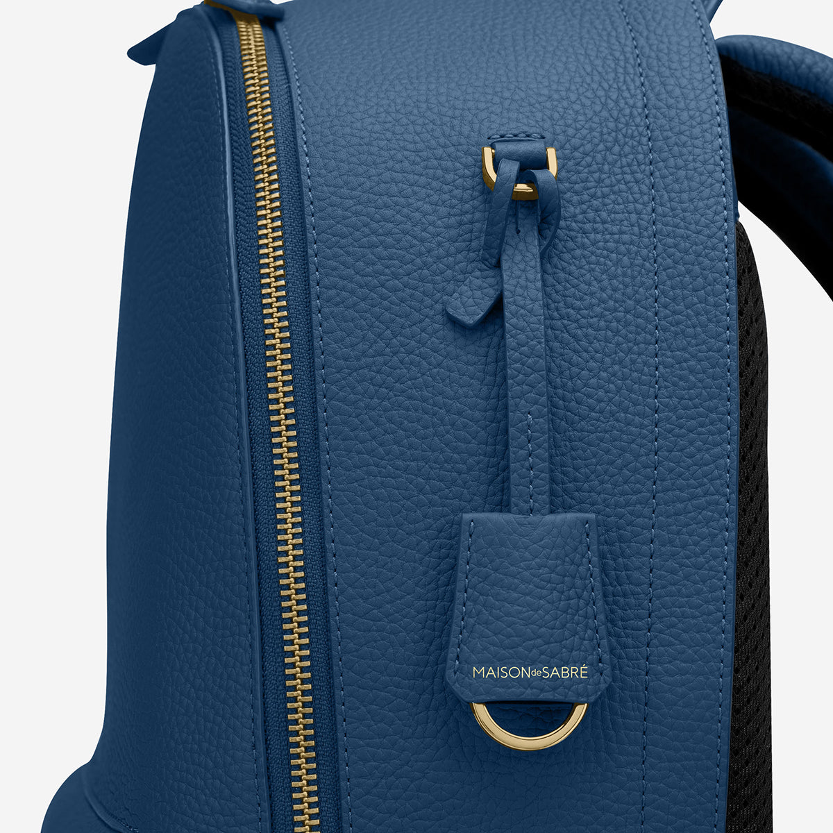 レザーバックパック Backpack パシフィックブルー | MAISON de SABRÉ