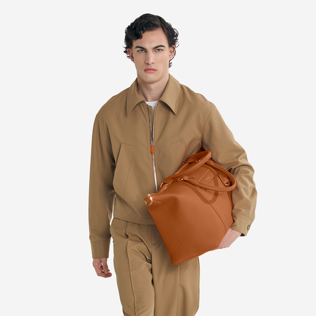 ボストンバッグ Weekender ピーカンブラウン | MAISON de SABRÉ