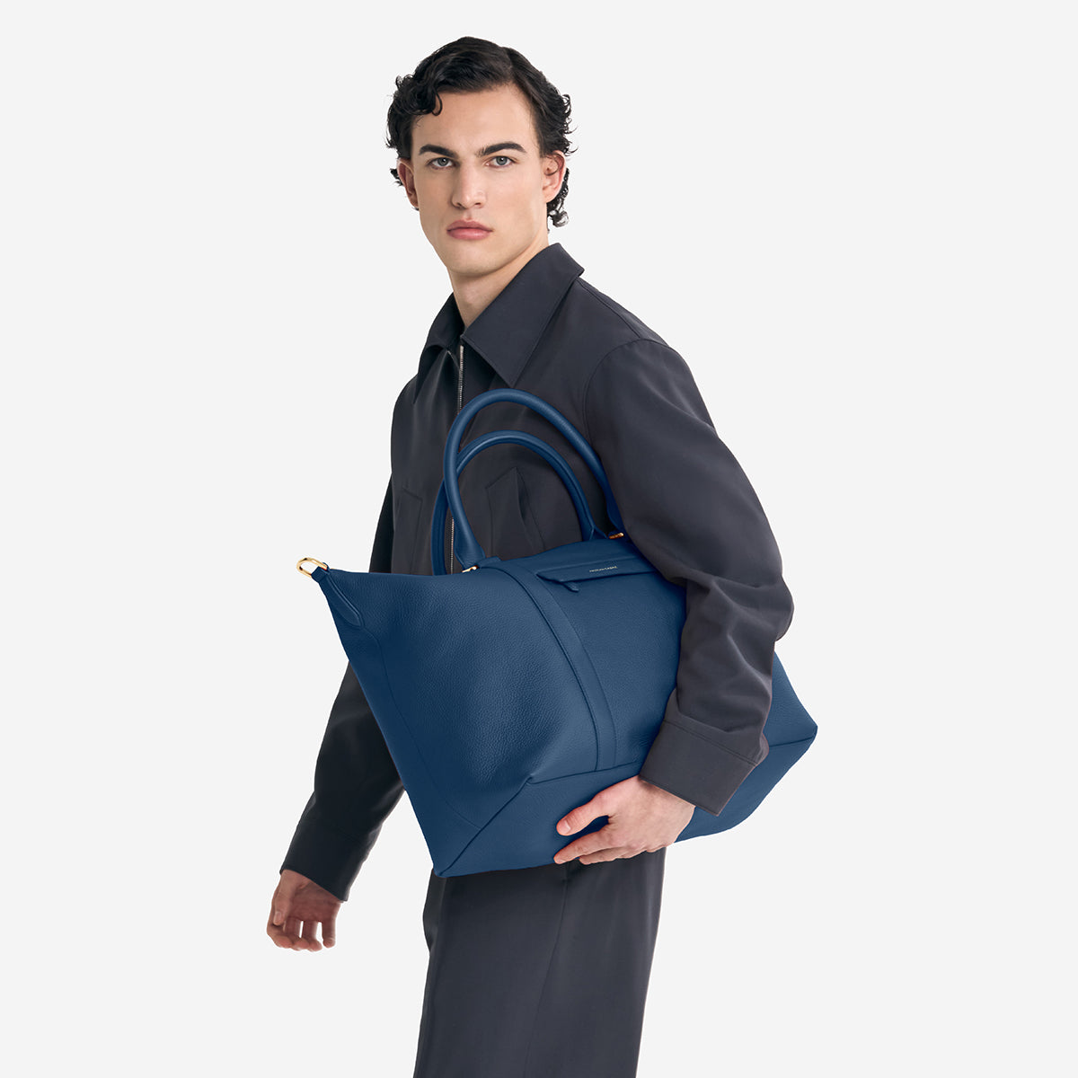 ボストンバッグ Weekender パシフィックブルー | MAISON de SABRÉ