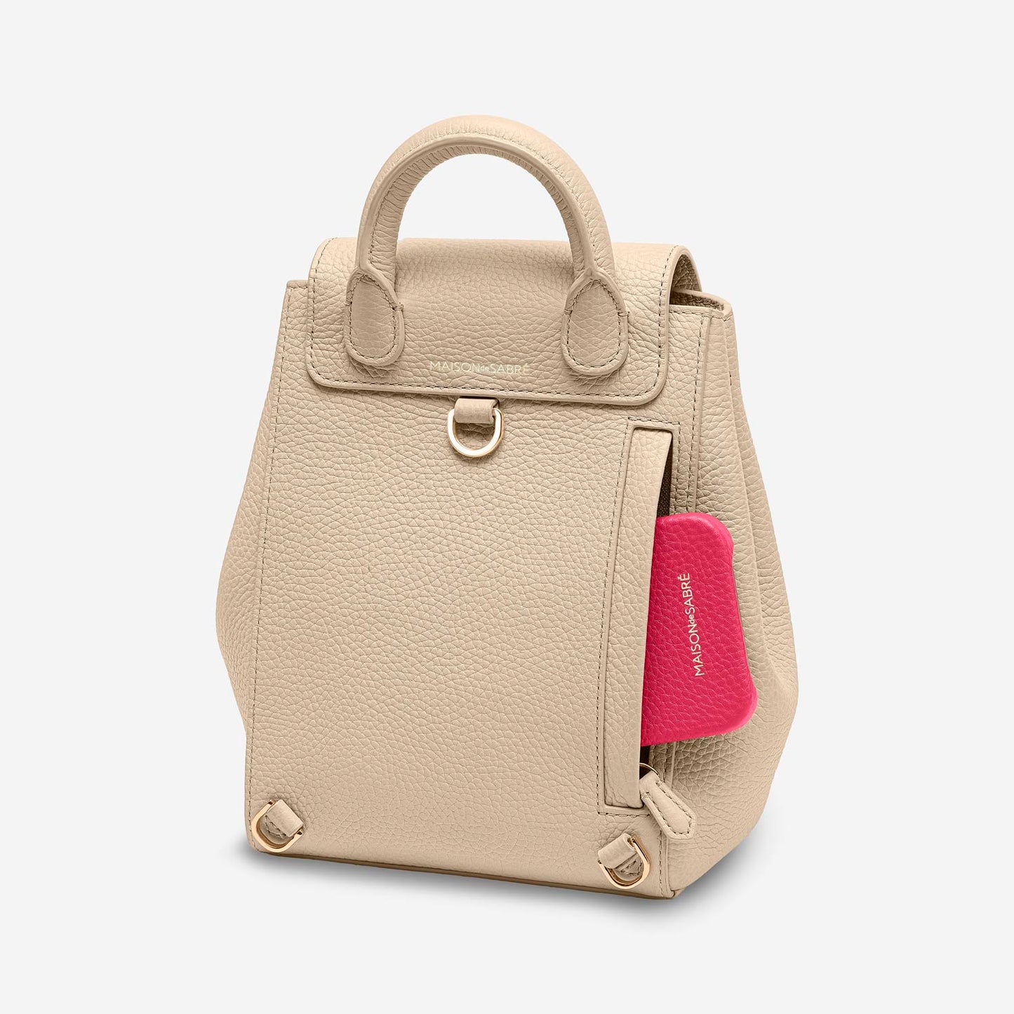 The Mini Soft Backpack - Saharan Nude