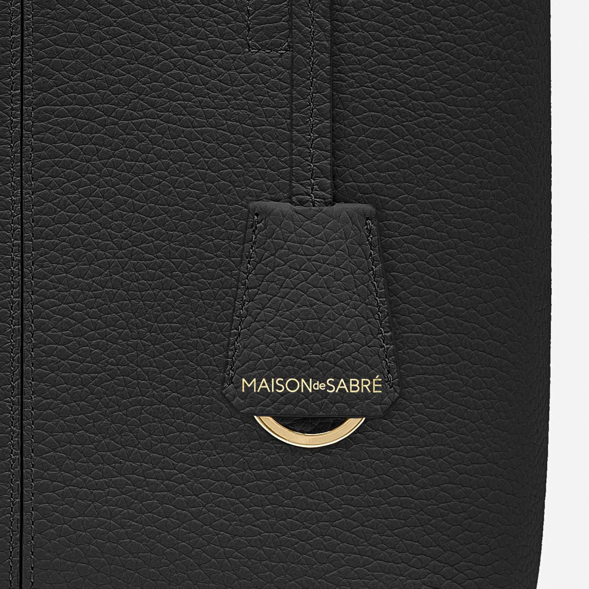 The Small Soft Tote - Rouge Noir – MAISON de SABRÉ
