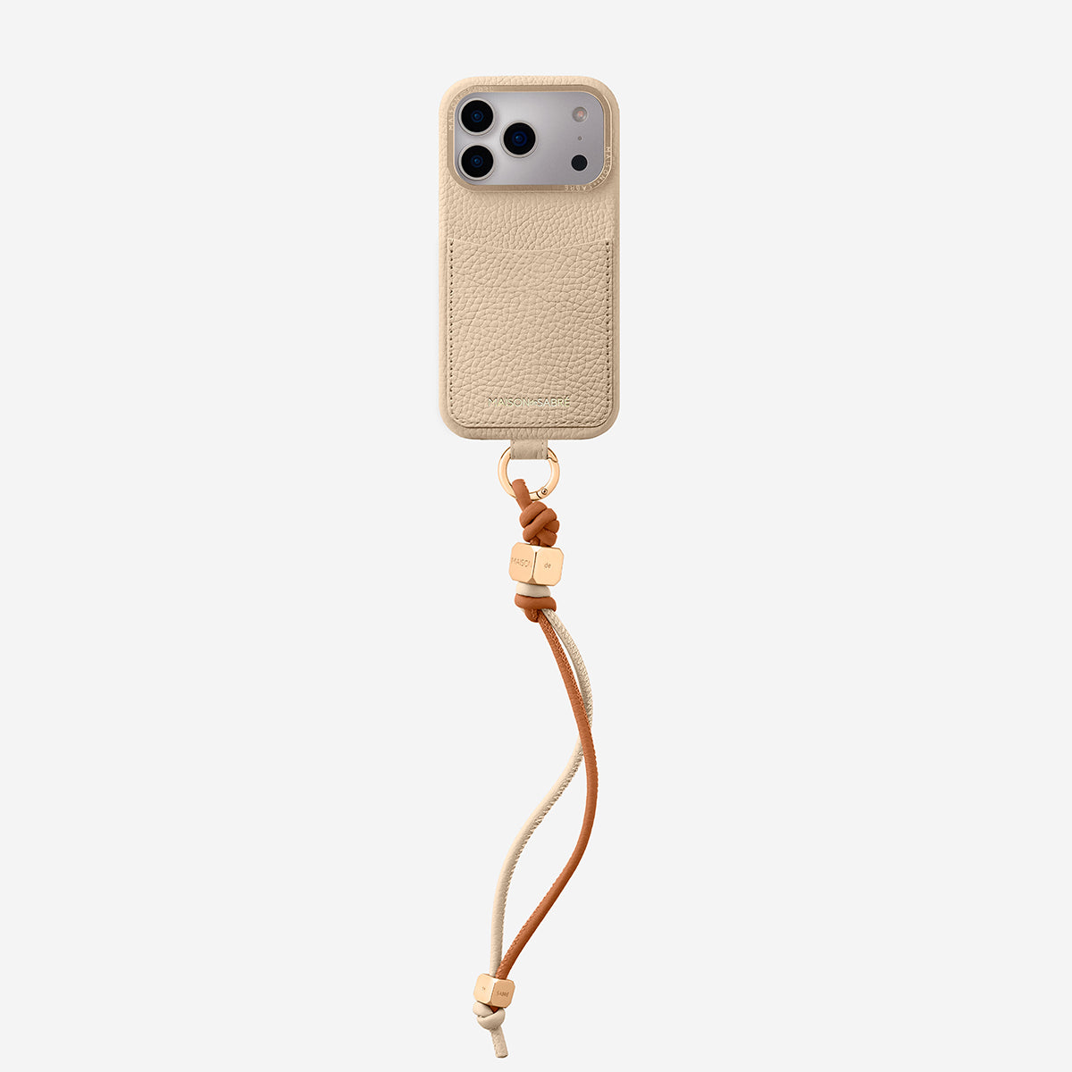 The Wristlet Phone Case iPhone 17 Pro - Saharan Nude