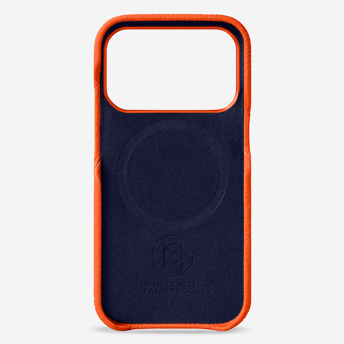 レザーケース iPhone 17 Pro Case マンハッタンオレンジ | MAISON de SABRÉ