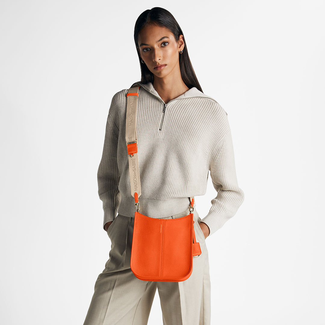 The Moon Shoulder Bag - Manhattan Orange