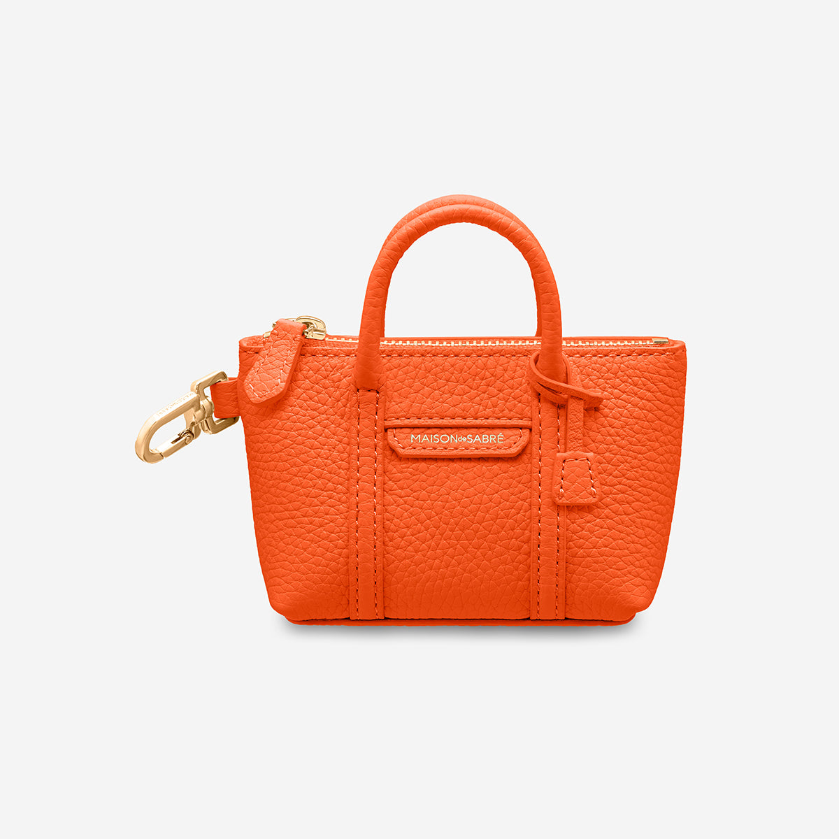 The SABRÉMOJI™ Tote Charm - Manhattan Orange